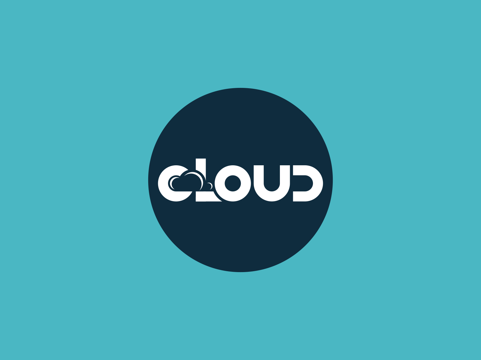 Cloud logo concept by Garagephic Studio on Dribbble