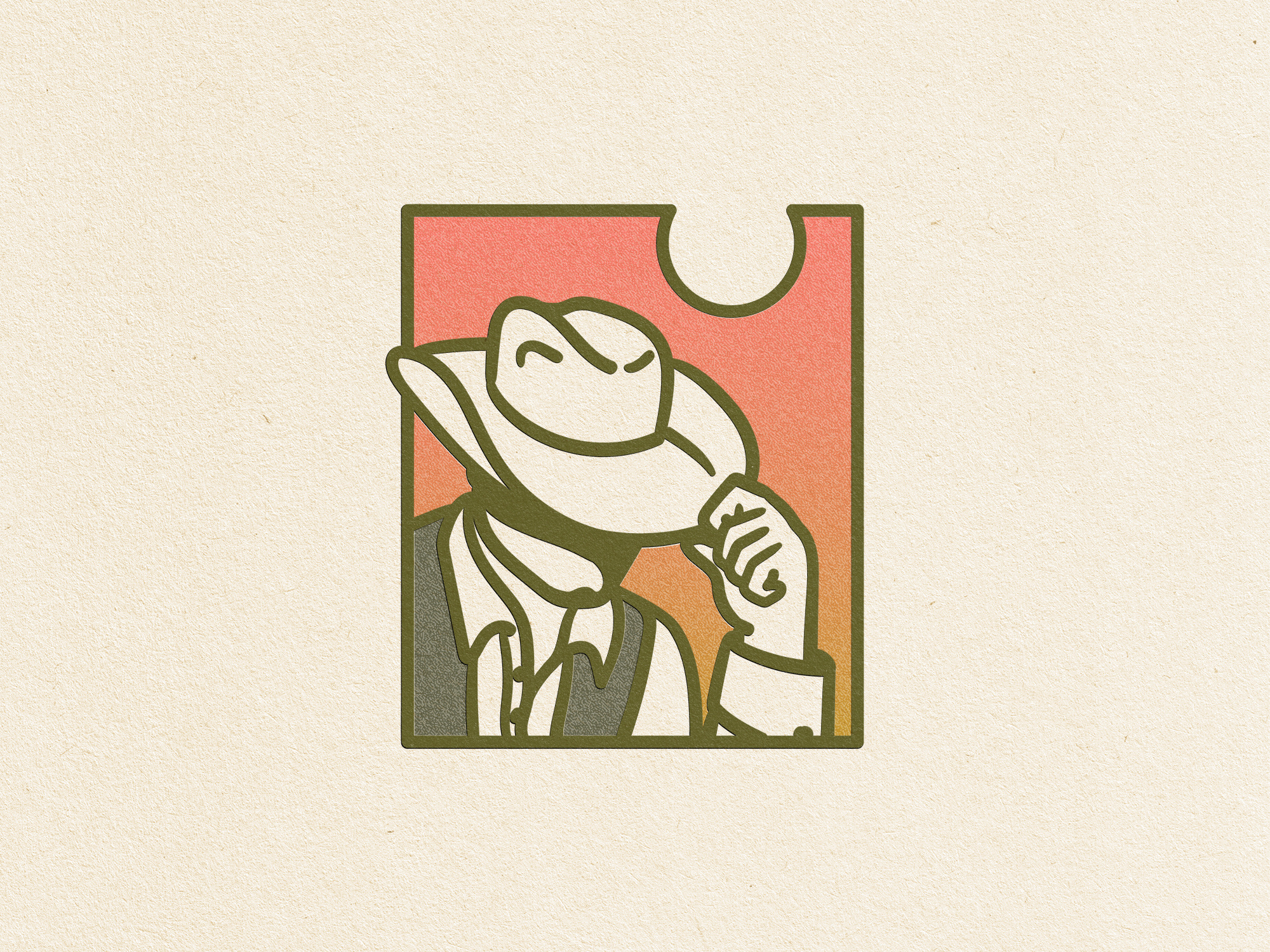 Example of Sunset Cowboy
