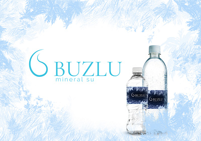 BUZLU (mineral water) Packing branding graphic design logo logo design packing design ui