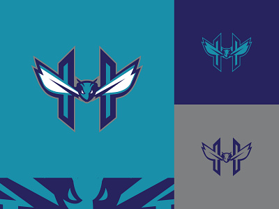 Charlotte Hornets - Alternate Logo basketball branding design icon logo nba sports