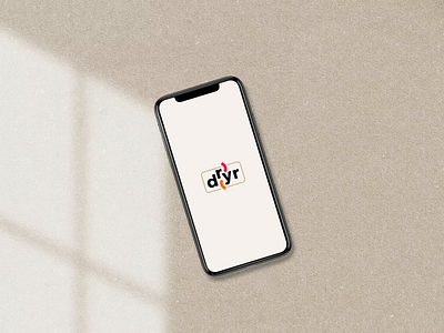 Dryr - Launch Screen aftereffects animated app branding dryer launch screen laundry logo smart home startup steam ui