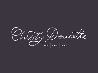 ChristyMA branding design lettering lettering art lettering logo logo typography