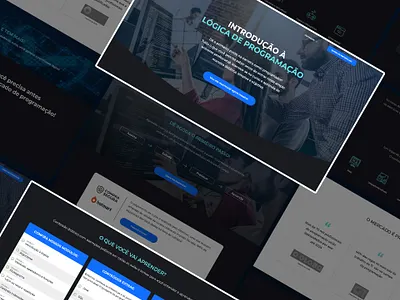 Landing Page - Impacta Tecnologia interface onepage site ui uiux user experience userinterface ux webdesign website