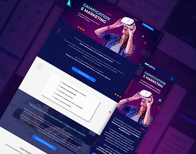 Landing Page - Impacta Tecnologia interface landingpage onepage site ui uidesign uiux userinterface webdesign website