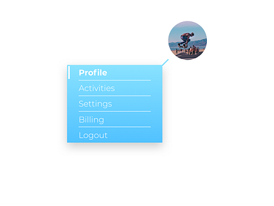 Daily UI 027 - Dropdown app dailyui design dropdown ui ux vector web