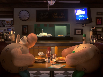 Kyle Kinane's "Trampoline in a Ditch" Album Trailer (3D) 3d 3d animation 3d animation studio 3d artist 3d design animation arnold c4d comedy design maya meisterhq motion motion design motiongraphics