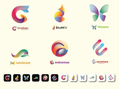 3D Logo Design app branding design flat illustration logo minimal typography ui vector