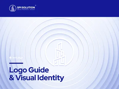 Swiss Property Invest Logo brand branding clean design flat logo minimal product design typography vector