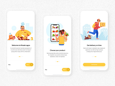 Food Delivery Mobile Application - ( Free) app app design clean design design food food app free free download freebie illustration ios ios app design istiakui minimal mobile mobile app ui user interface ux