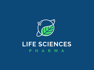 Life Sciences Pharma blue branding flat logo globe logo green hand sanitizer logo health logo icon leaf logo leaf rocket logo life science logo life scinece logo logodesign modern logo pharmaceutical pharmacy logo science logo space logo tech logo