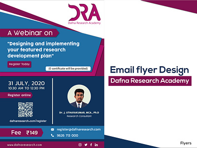 Dafna Flyer new adobe illustrator graphic graphicdesign illustration illustrator visual artist web web design webinar