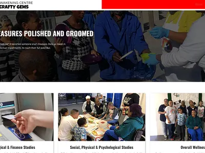 HAC Gems Website website design