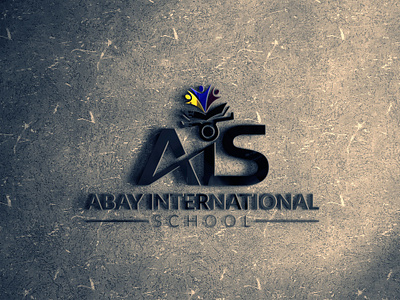 AIS INTERNATIONAL SCOOL LOGO DESIGN WITH MOCKUP aiste collage education eps download eps logo free lownload free vector international logodesign school school logo study