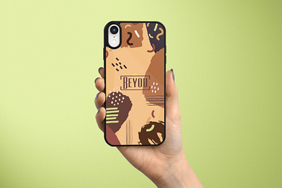 Beyou - Phone cover - Mocha brand identity branddesign branding design illustration logo mockup product design vector