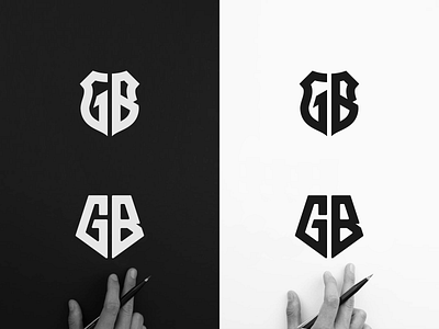 GB MONOGRAM LOGO america apparel logo branding german identity logo monogram monogram design monogram logo shield logo vector