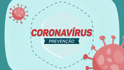 Coronavírus Prevenção branding design illustration logo