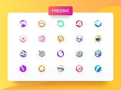 Freebie. Random Icon Set application concept free freebie freebies game games gaming icon icon design icon set iconography icons illustration