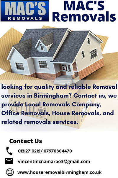 Get House Removals Services in Birmingham at an Affordable Rate