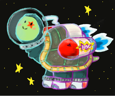 space turtle