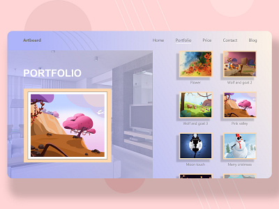 Web page design adobe xd ui ux webdesign website design