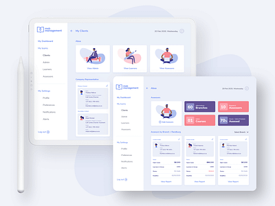 Dashboard UI Design desktop design ui design ux design