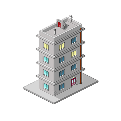 pixel building photoshop pixel art