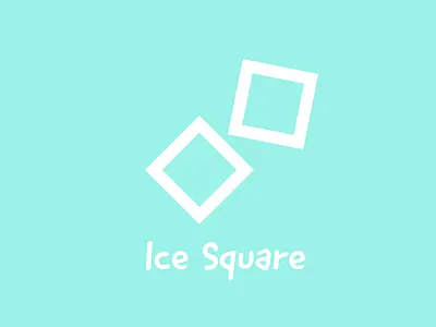 Ice Square logo architecture art building business cold design graphic art ice illustration logo logo design software square technology water