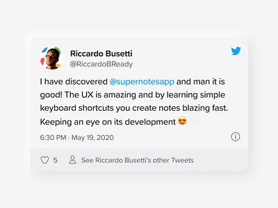 Neumorphic Embedded Tweet concept figma neumorphic neumorphism redesign tweet twitter ui