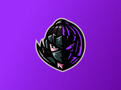 Ninja Girl esportlogo esports gaming logo gaminglogo illustration logodesign logoesport mascot mascot character mascot design