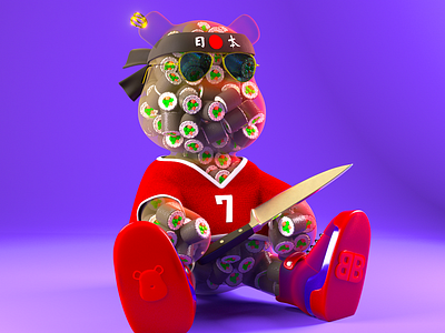 Suuushiii 3d 3d art 3d character crypto art metaverse nft nft art nft character nft collection nft token