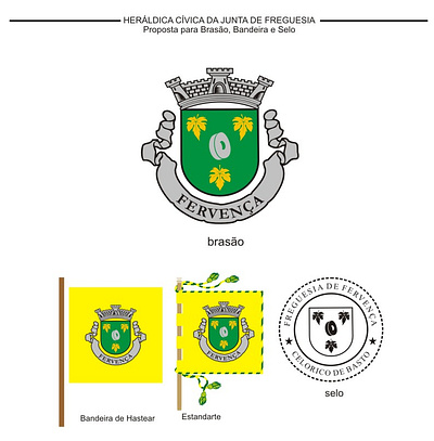 Símbolos heráldicos branding design logo mark vector