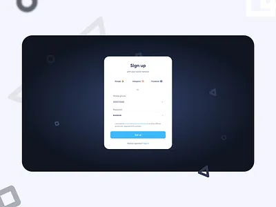 Login Web Ui adobe xd competition dark design form input login photoshop sign in sign up signin signup social template ui uiux ux