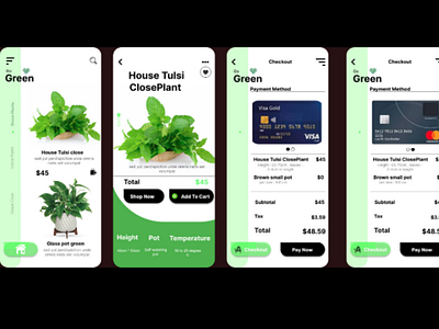 Go green app ui