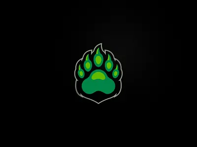 Paw Bear bears branding design esport grizzly illustration logo mascot paw sport sport logo symbol team
