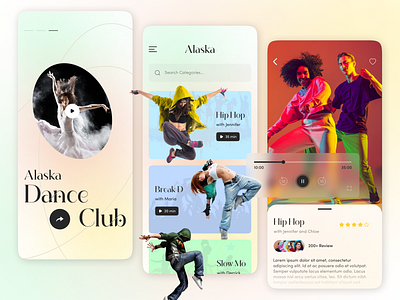 Dance💃 App UI Design📱 app design classes dance class dance lessons dance training dancing design education graphic design interaction design interface mobile mobile app mobile application mobile experience mobile screens ui design user experience user interface uxui