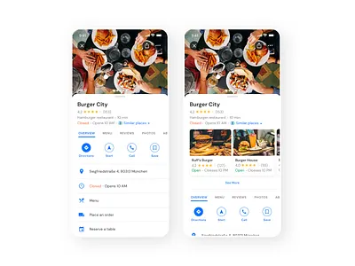 Details_Similar place suggestion google google maps maps mobile restaurant similar suggestion uidesign uxdesign