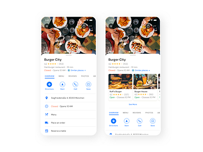 Details_Similar place suggestion google google maps maps mobile restaurant similar suggestion uidesign uxdesign