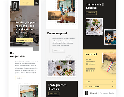 New mobile app design 📱 black clean dark design flat menu mobile mobile ui mobileui responsive restaurant site socialmedia typogaphy ui uix ux wordpress