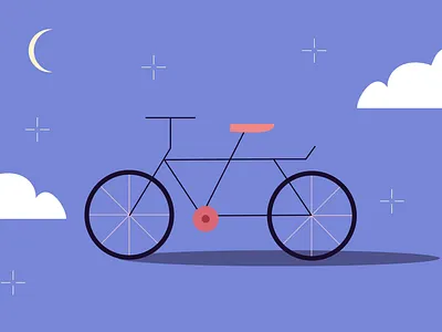 Bike editorial editorial art editorial illustration flat flat illustration geometry graphicdesign illustraion simple vector