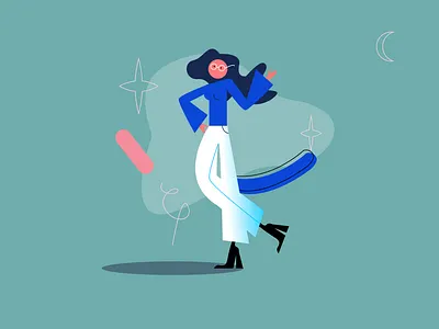 Pam editorial editorial art editorial illustration flat flat illustration geometry graphicdesign illustraion simple vector web illustration