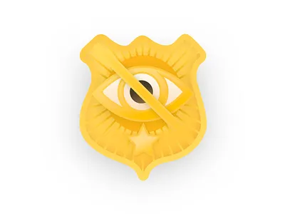 Privacy Police Badge badge branding icon logo nypd privacy