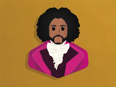 Thomas Jefferson broadway character design design fan art hamilton illustration jefferson musical