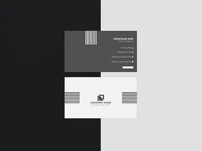 Minimal Business Card brand identity business card corporate design graphicsdesign illustration illustrations logo minimal business card minimalist logo mockup mordern new photoshop simple social meda cover ui unique ux vector