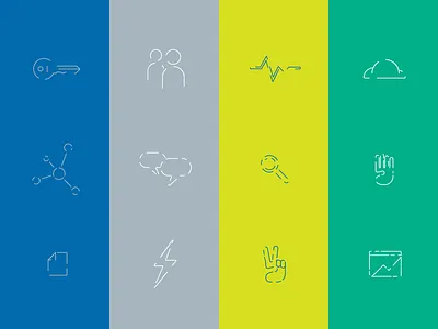 Tech Icons iconography