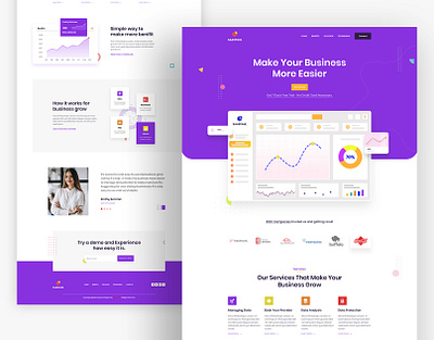 Saas landing page design agency website best design best shot branding creative website design saas saas app saas design saas landing page saas web design saas website software as a service trend trend 2020 ui uidesign uiux web