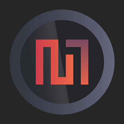 M7 badge black branding clean creative dark graphic design illustration logo logo design m7 typography vector