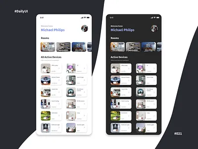 #DailyUI #021 Home Monitoring Dashboard app daily 100 challenge dailyui dashboard design home homepage mobile mobile ui monitoring ui userexperience userinterface ux
