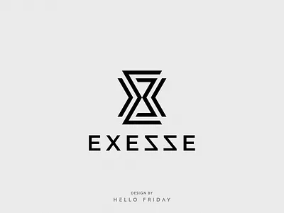 Logo Animation | EXESSE - andyboulom 2d 3d animation brand identity branding graphic design intro logo logo animation logomotion minimalist modern motion motion graphics outro simple vector