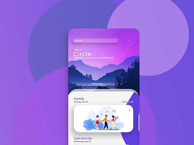 Circle minimal mobile mobile app mobile app design mobile design modern ui ui design uidesign uiux