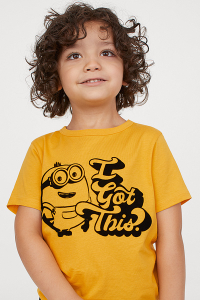 Minions x H&M Kids Collection despicable me flock minion minions otto t shirt tee tee design the rise of gru